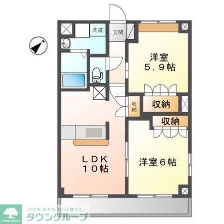 ヒンメルブローの物件間取画像